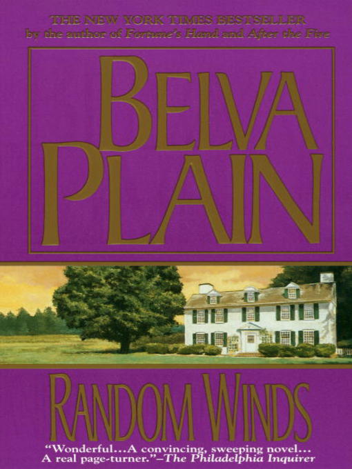 Title details for Random Winds by Belva Plain - Available